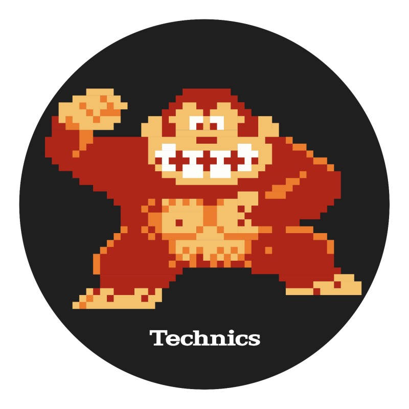 Magma Slipmat Technics Donkey Kong (Ζεύγος)