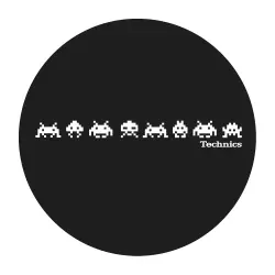 Magma Slipmat Technics Space Invaders (Ζεύγος)