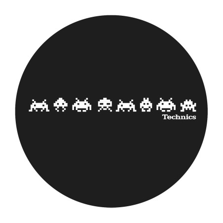 Magma Slipmat Technics Space Invaders (Ζεύγος)