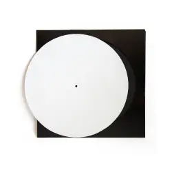 Simply Analog Slipmat από Premium Δέρμα Λευκό