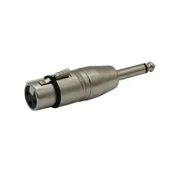 Onsei ONA-3182, Aντάπτορας XLR 3 pin Θηλυκό σε 6.3mm jack Αρσενικό