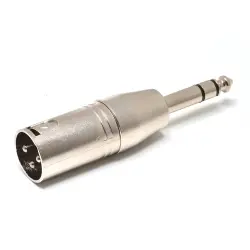 Onsei ONA-3272 Αντάπτορας 3-pin XLR Αρσενικό - 6,3mm Jack stereo Αρσενικό