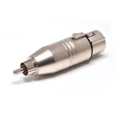 Onsei ONA-3122 Αντάπτορας 3-pin XLR Θηλυκό - RCA Αρσενικό