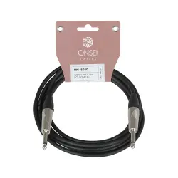 Onsei ON-I8030 Καλώδιο σήματος 6,3mm Jack Mono - 6,3mm Jack Mono 3m