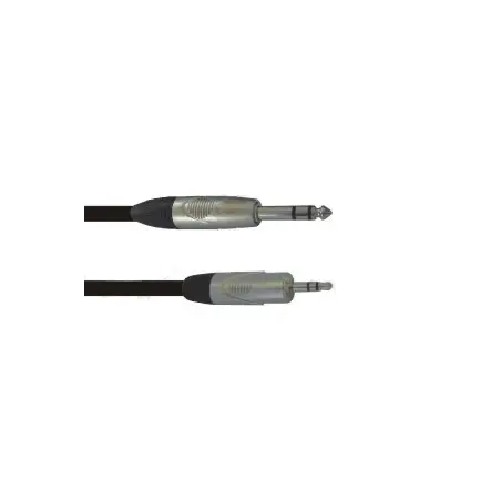 Onsei ON-I8110 Καλώδιο σήματος 6,3mm Jack stereo σε 3,5mm mini Jack stereo 1m