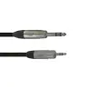 Onsei ON-I8110 Καλώδιο σήματος 6,3mm Jack stereo σε 3,5mm mini Jack stereo 1m