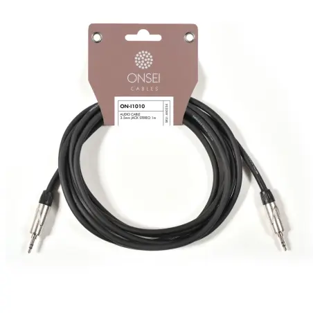 Onsei ON-I1030 Τερματισμένο Καλώδιο Ήχου 3.5mm Jack Stereo σε 3.5mm Jack Stereo 3m