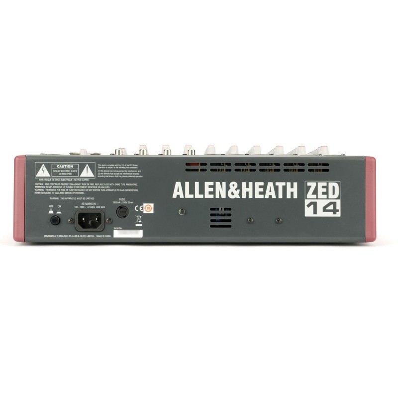 Allen & Heath Zed -14 Αναλογική Κονσόλα Ήχου