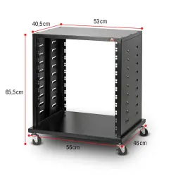 Standsteel ST-RK1224 Rack Case 12U  (Περιλ. 24 Βίδες Μ6)