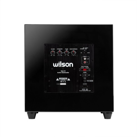 Wilson Sub-12 HGL Αυτοενισχυόμενο Subwoofer - Μαύρο