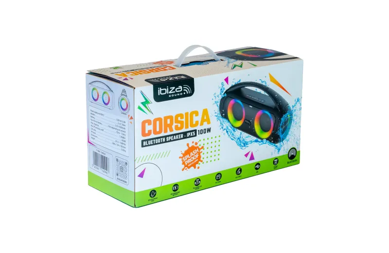 Ibiza Corsica Φορητό Ηχείο Bluetooth (B-STOCK)