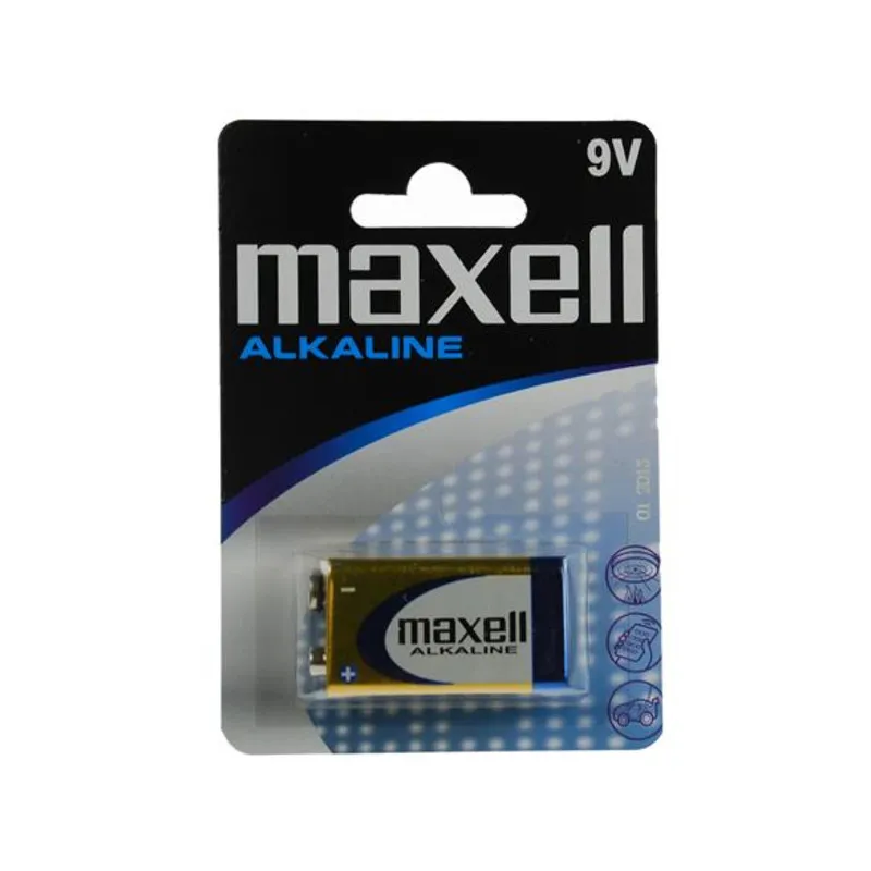 Maxell 6LR61 Alkaline Μπαταρία 9V