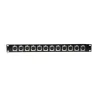 Metro BP-003 patch panel with 12 3-pin XLR (f) plugs