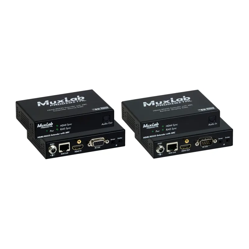 Muxlab RS232 HDMI Extender Kit