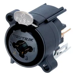 Neutrik NCJ6FA-V Βύσμα σασσί combo xlr 1/4 stereo jack