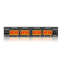 QSC CIML4-HP High Performance Mic/Line Analog Input Card for QSYS