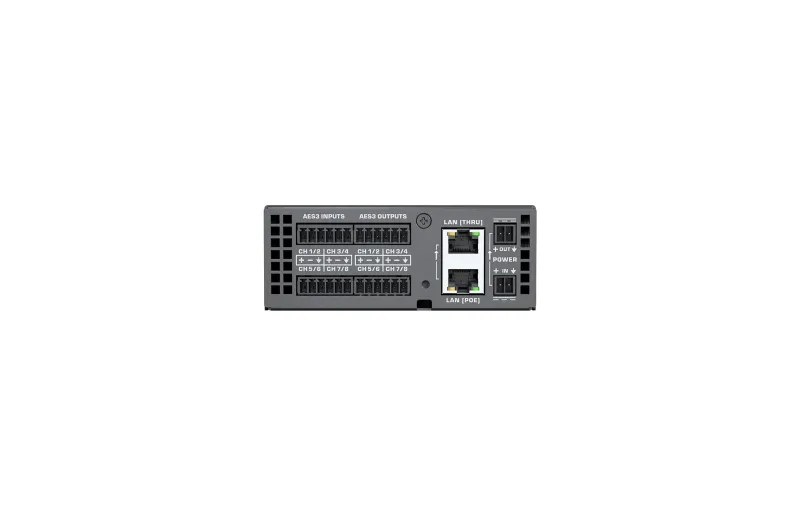 QSC QIO-AES8x8 Digital Audio I/O Expander