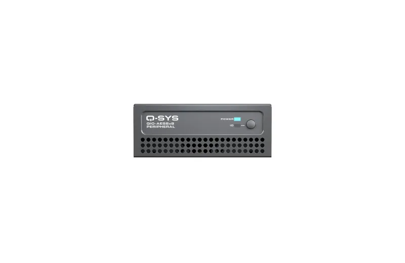 QSC QIO-AES8x8 Digital Audio I/O Expander