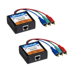 Muxlab Component Video/IR Pass-Thru Balun 500054