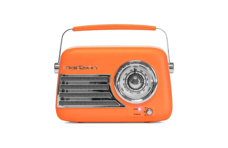Madison Freesound-VR40OR Φορητό Ραδιόφωνο Bluetooth