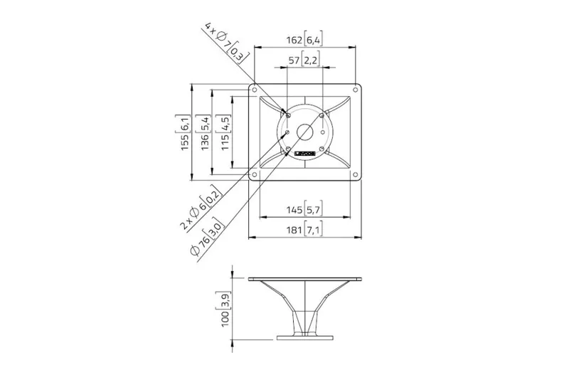 LAVOCE HD1004 1" Throat Entry Horn