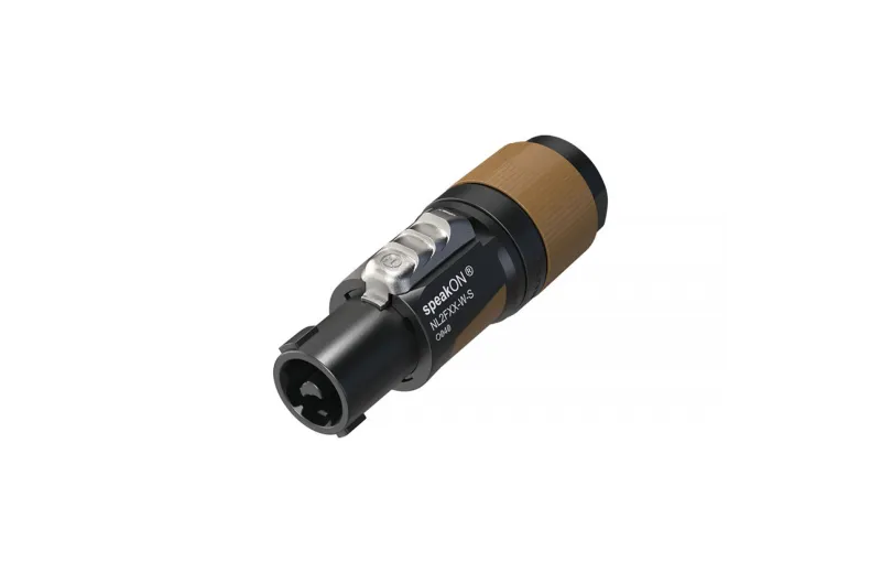 Neutrik NL2FXX-W-S Βύσμα Speakon 2-Pole Αρσενικό