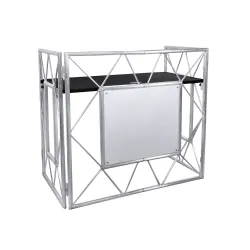 Accu-stand Pro Event Table II Έπιπλο - DJ booth Ασημί