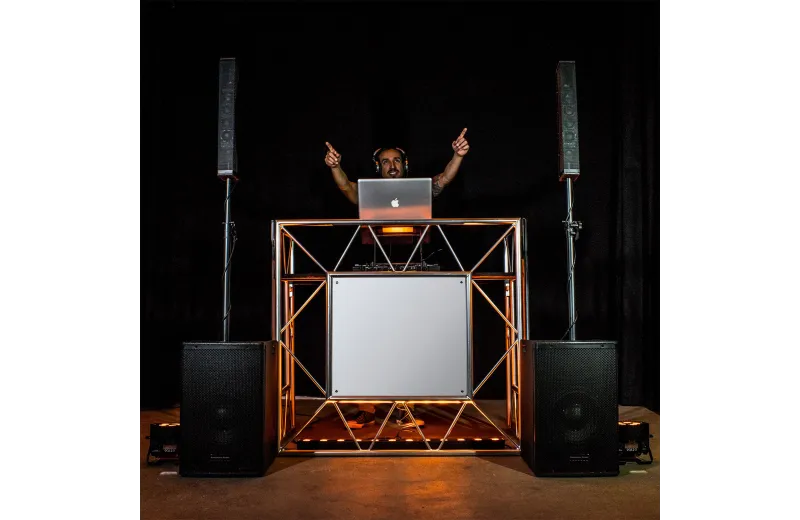 Accu-stand Pro Event Table II DJ booth