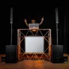 Accu-stand Pro Event Table II DJ booth