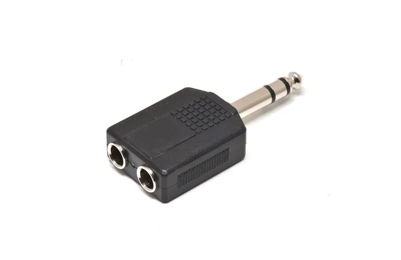 Onsei ONY-7172 6,3 mm Stereo Jack Αρσενικό - 2 x 6,3 mm Jack Θηλυκό