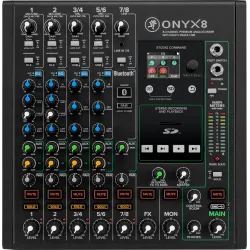 Mackie Onyx8 Mixer  Analogue Sound Console
