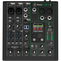 Mackie ProFX6v3+ Analog Mixers with enhanced Fx