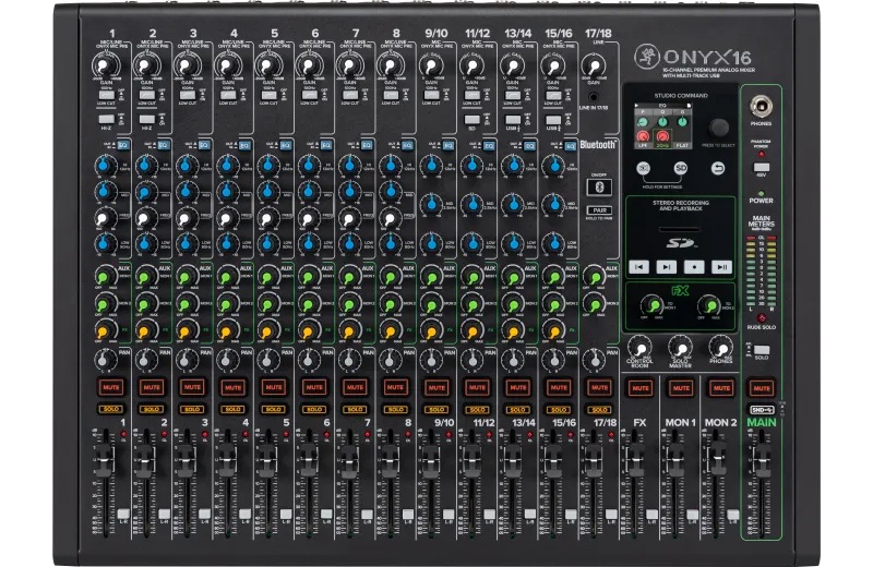 Mackie Onyx16 Mixer Analogue Sound Console