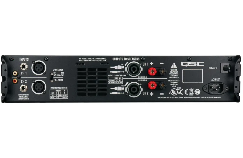 美品◎QSC パワーアンプ GX3 2Uラック③ QSC GX3 Power Amplifier