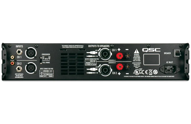 QSC GX5 Τελικός ενισχυτής
