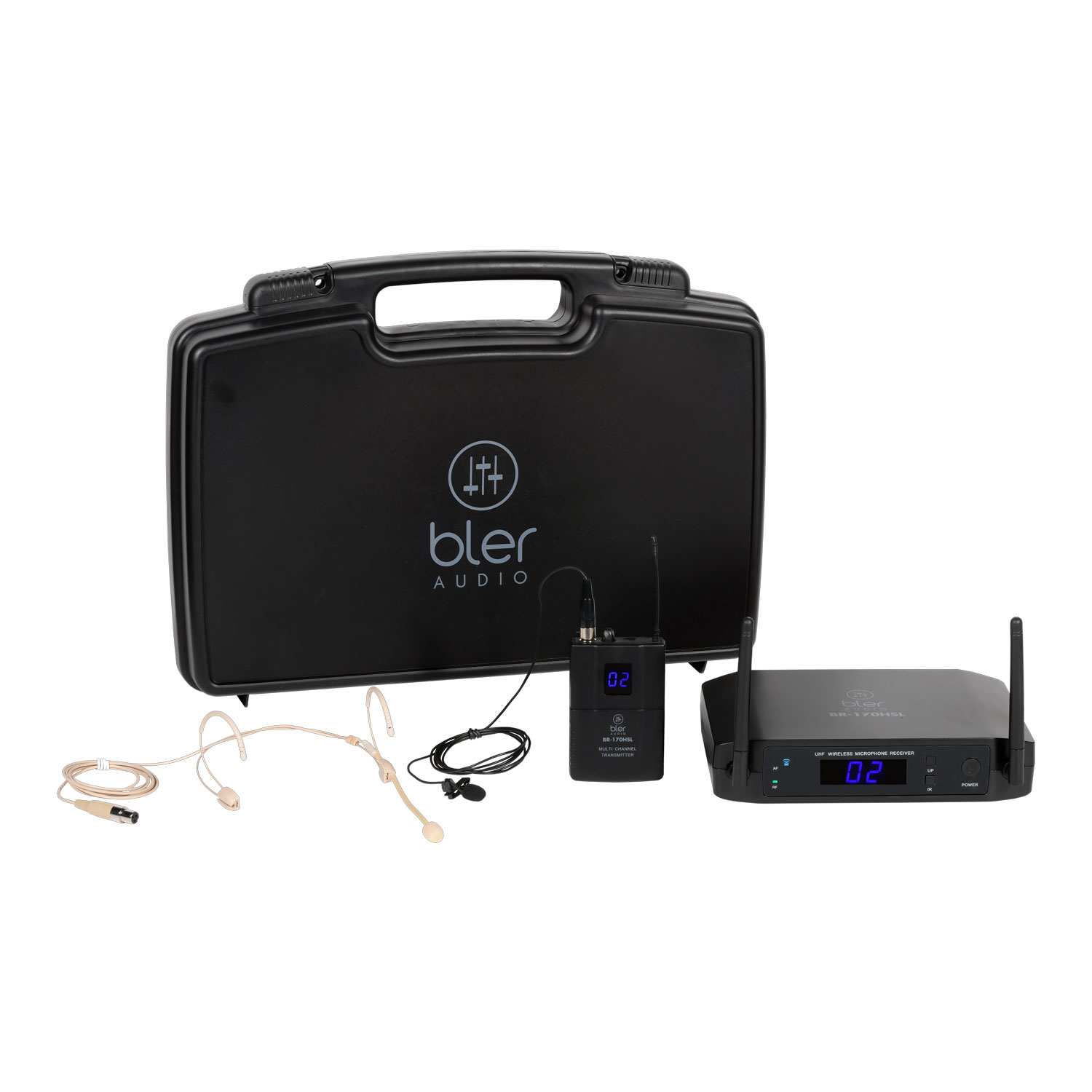 Bler Audio Mono BR-170HSL, ασύρματο σύστημα μικροφώνου με πομπό τύπου body pack